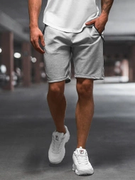 Шорти чоловічі ciрий OZONEE O/WW20017/2