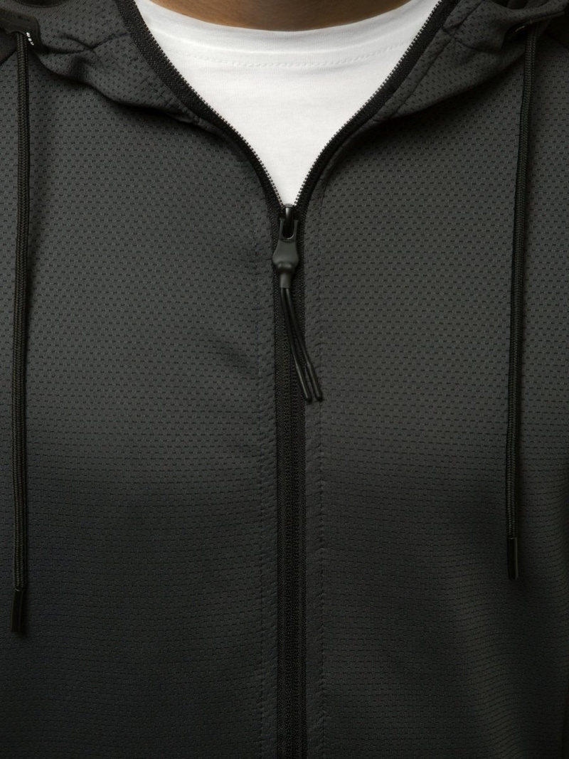 Bluza męska rozpinana grafitowa OZONEE JS/88006