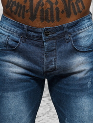 Чоловічі джинси tемно-синi OZONEE NB/MP0056BS