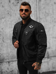 Куртка чоловіча Чорна OZONEE O/JR1120