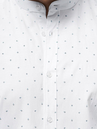 Класична сорочка чоловіча Бiла OZONEE O/V21