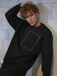 Толстовка чорна OZONEE O/SWE23004Z