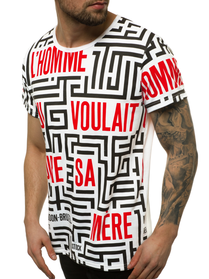 Футболка чоловіча Бiла OZONEE JS/KS2020