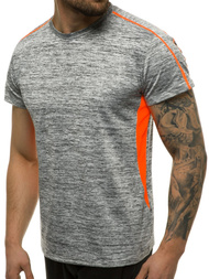 T-Shirt męski szary OZONEE JS/KS2100