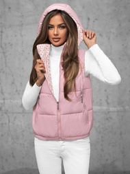 Стьобаний жіночий жилет макіяж OZONEE JS/16M9091/51Z