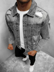 Чоловіча джинсова куртка Сiра OZONEE NB/MJ501G