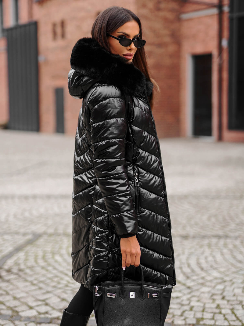 Куртка жіноча чорний OZONEE JS/16M9100/392Z