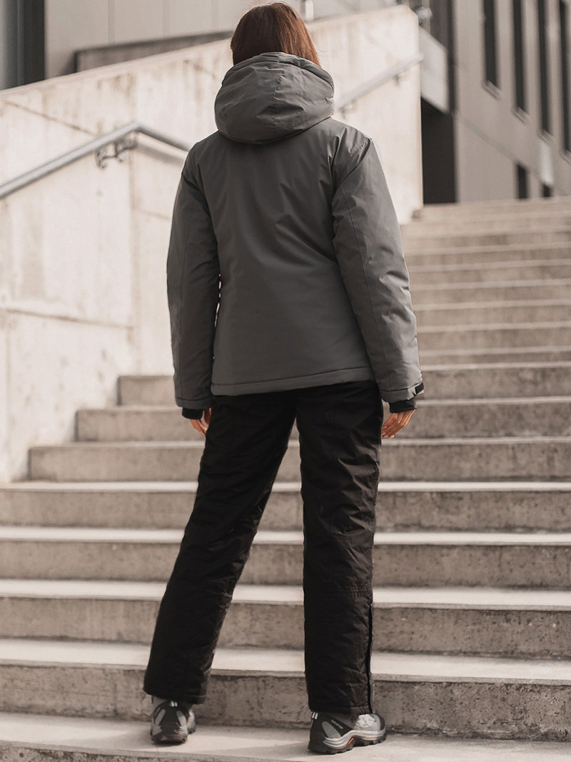 Куртка жіноча Темно-Сiра OZONEE JS/HH012/2