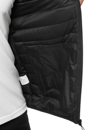 Kurtka przejściowa męska pikowana czarna OZONEE JS/M13007/1