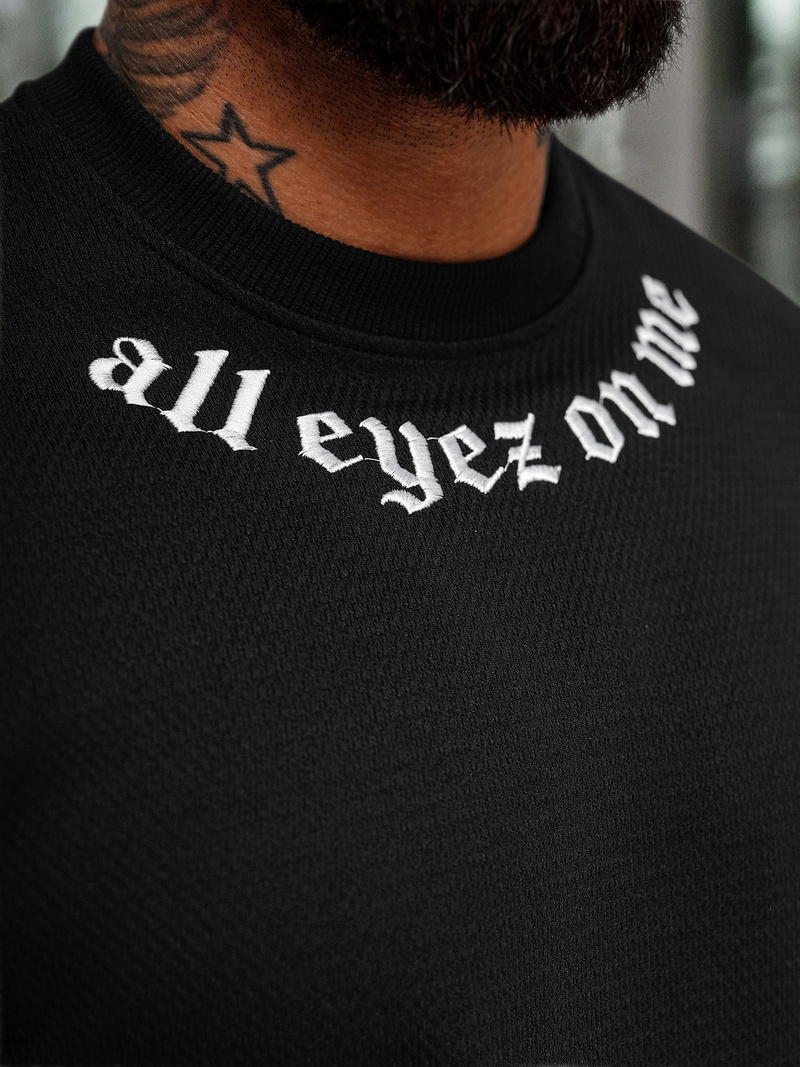 Толстовка Чоловіча Чорна OZONEE O/P2027Z