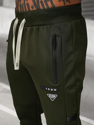 Komplet dresowy męski khaki OZONEE O/LN11760