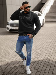 Bluza męska czarna OZONEE JS/8B1362/3