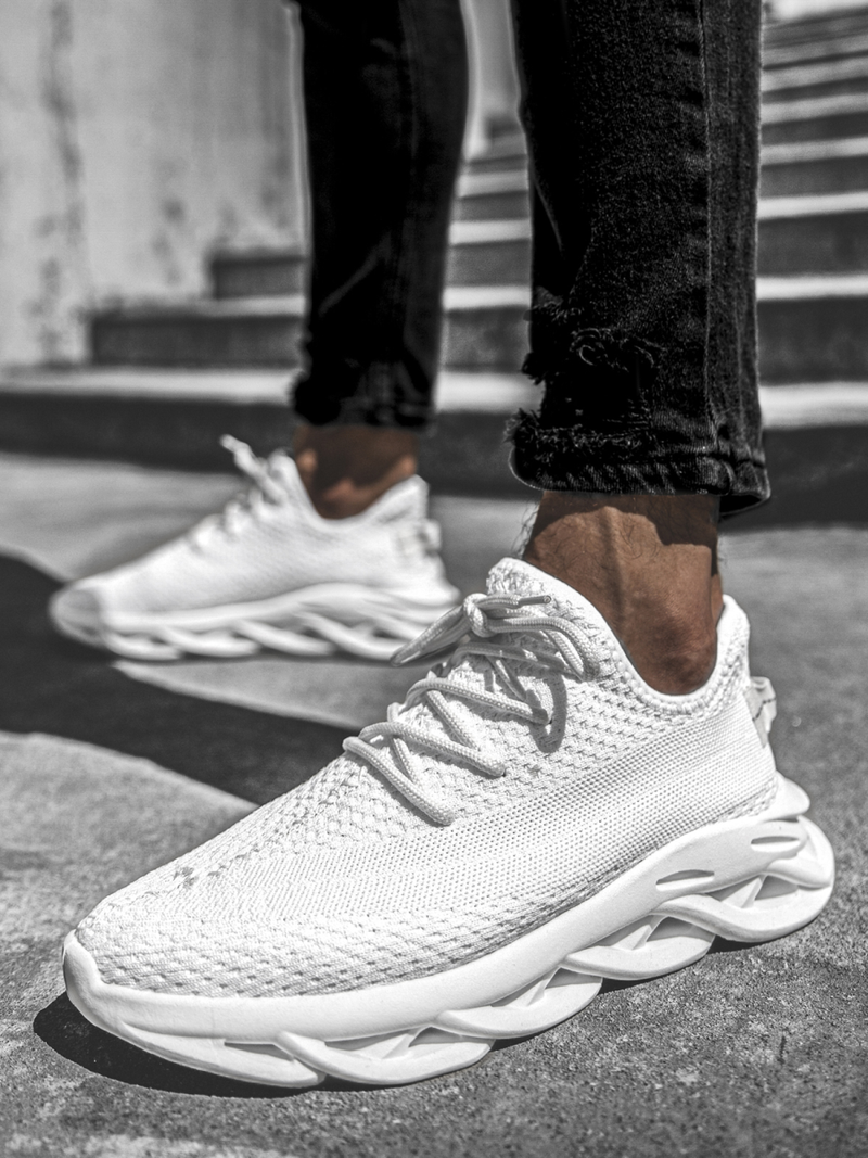 Sneakersy białe OZONEE B/2051/20