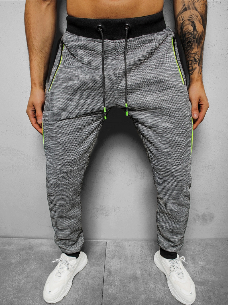 Spodnie dresowe męskie grafitowe OZONEE JS/K60016Z