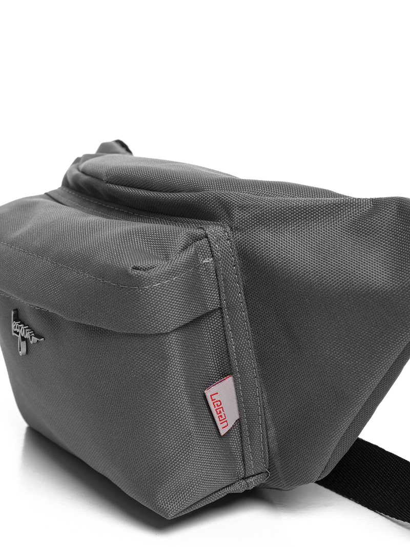 Saszetka nerka grafitowa OZONEE L/9682