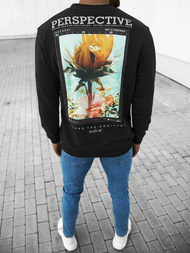 Bluza męska czarna OZONEE MACH/M3277