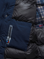 Kurtka zimowa męska granatowa OZONEE JS/5M718/215