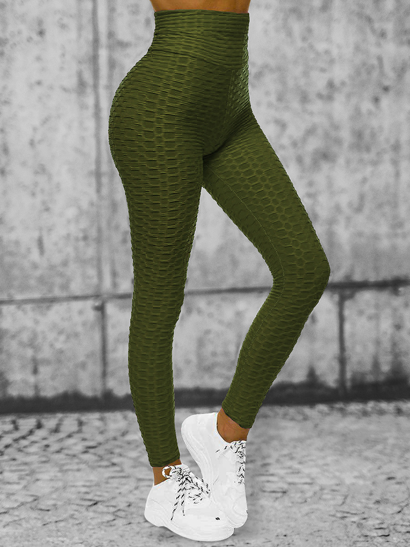 Legginsy damskie khaki OZONEE JS/YW88024/7