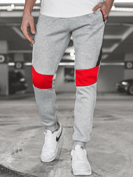 Spodnie dresowe męskie szare OZONEE JS/K10019SP