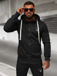 Спортивний костюм чоловічій чорний OZONEE O/LN11760