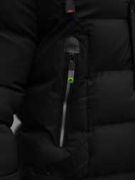 Куртка зимова чоловіча Чорна OZONEE JS/22M61/392