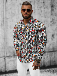 Koszula męska kolorowa OZONEE E/9000/12Z