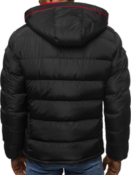 Kurtka zimowa męska czarna OZONEE JB/JP1180