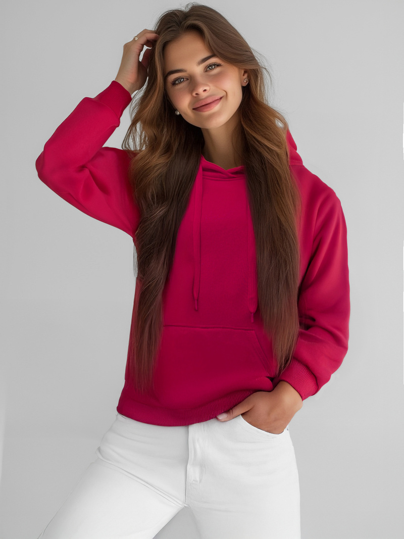 Жіноча Толстовка бордова OZONEE JS/W02Z