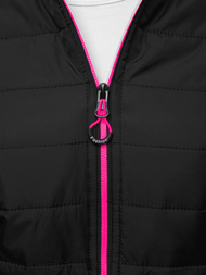 Kurtka damska czarna OZONEE JS/KSW4001