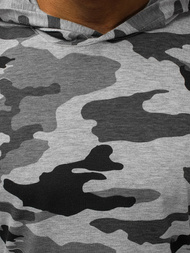 Майка чоловіча Сiро-Камуфляжна OZONEE O/2537