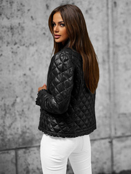 Куртка жіноча Чорна OZONEE O/H956