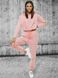 Komplet dresowy dwuczęściowy jasno-różowy OZONEE O/12108