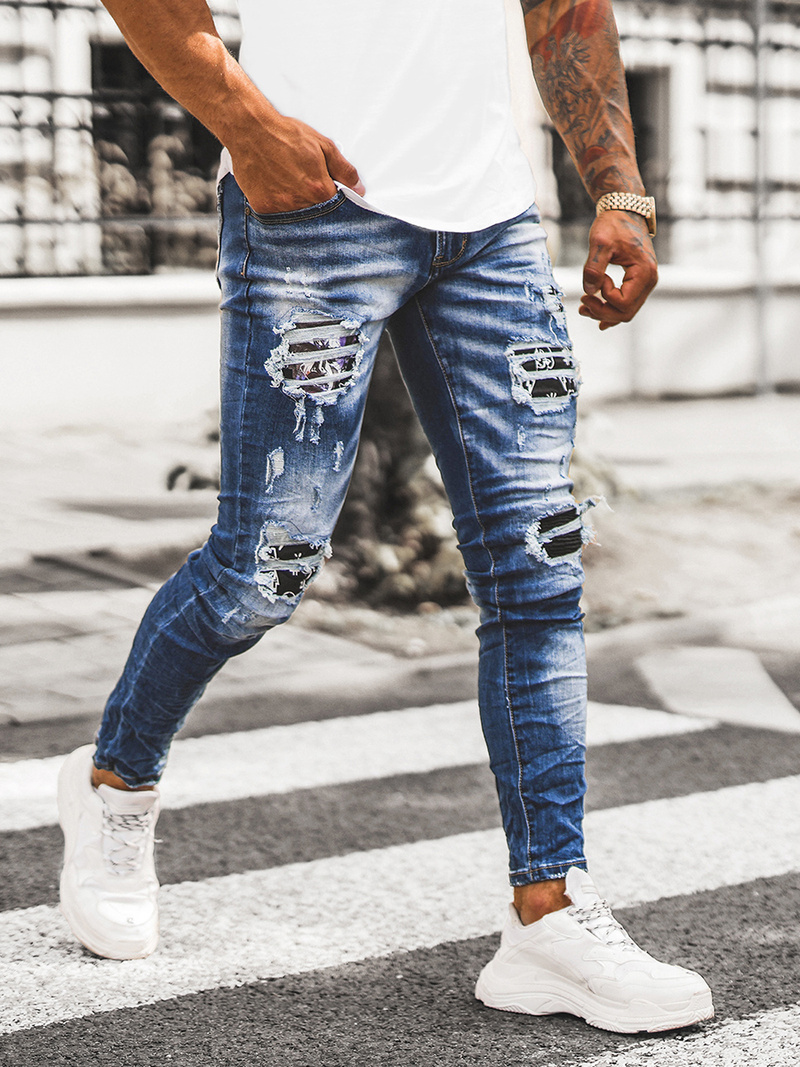 Штани чоловічі cинi OZONEE O/E7802