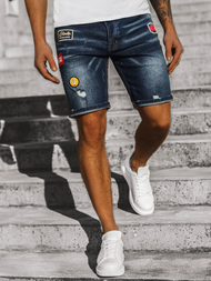 Шорти джинсові чоловічі Синi OZONEE G/1070