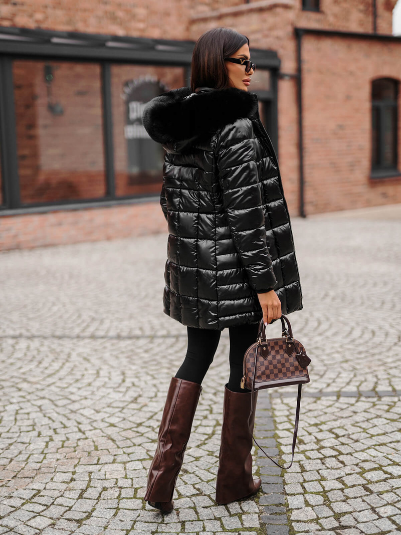 Куртка жіноча Чорна OZONEE JS/16M9120/392Z