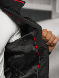 Kurtka męska czarna OZONEE JS/5M3211/392