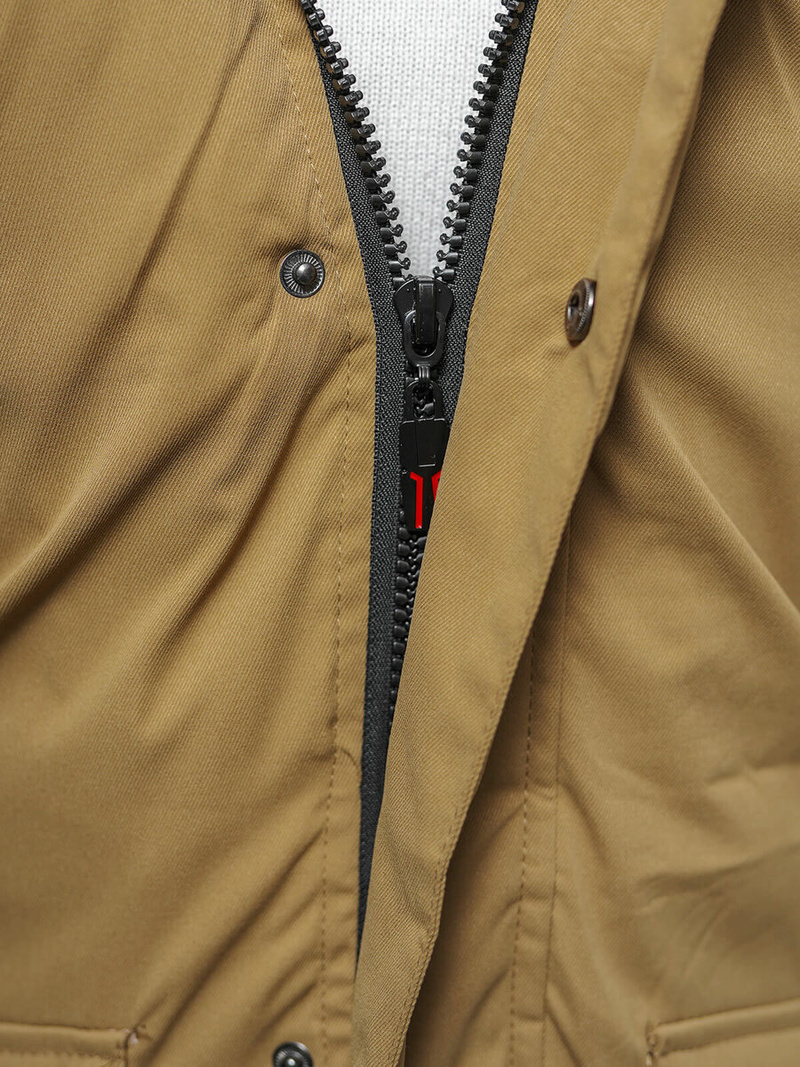 Kurtka zimowa męska camelowa OZONEE JS/5M3123/84