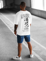 Футболка чоловіча Бiлий OZONEE O/3433