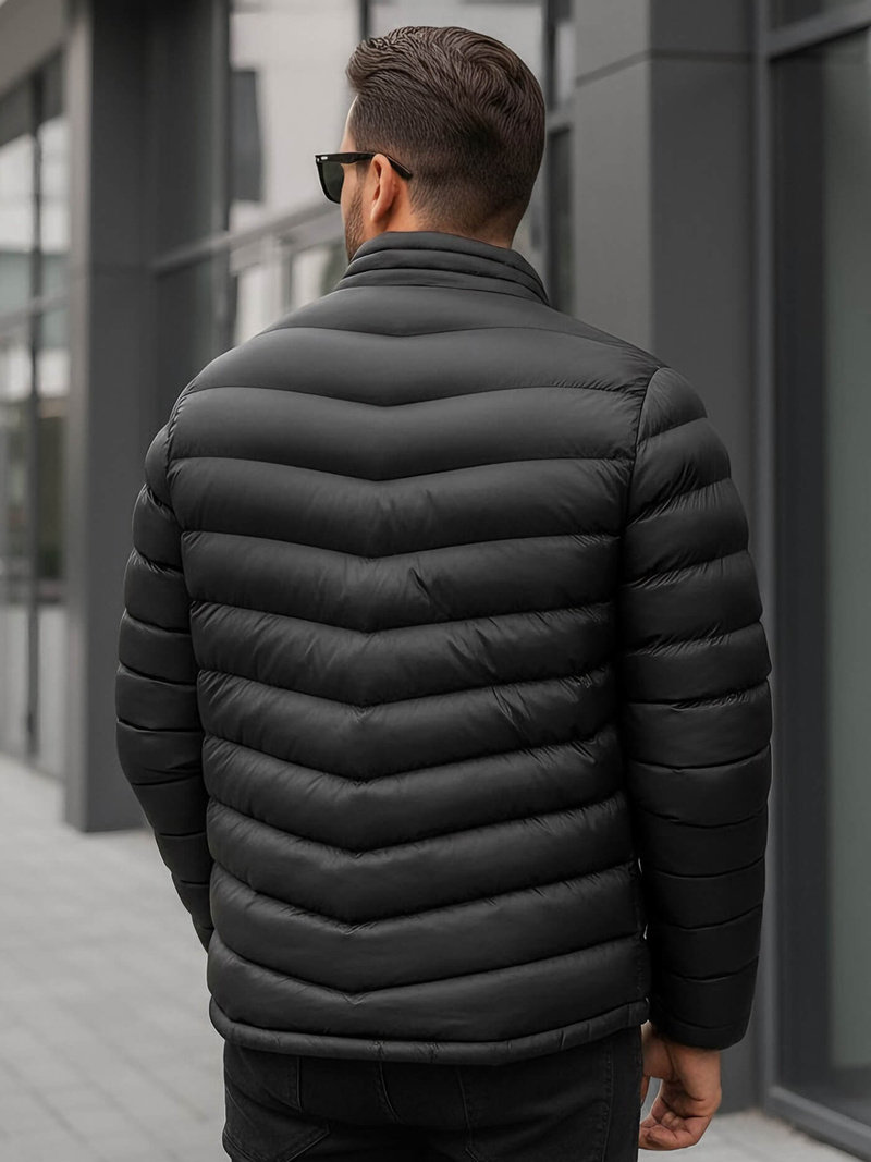 Куртка чоловіча Чорна OZONEE JS/SM71Z