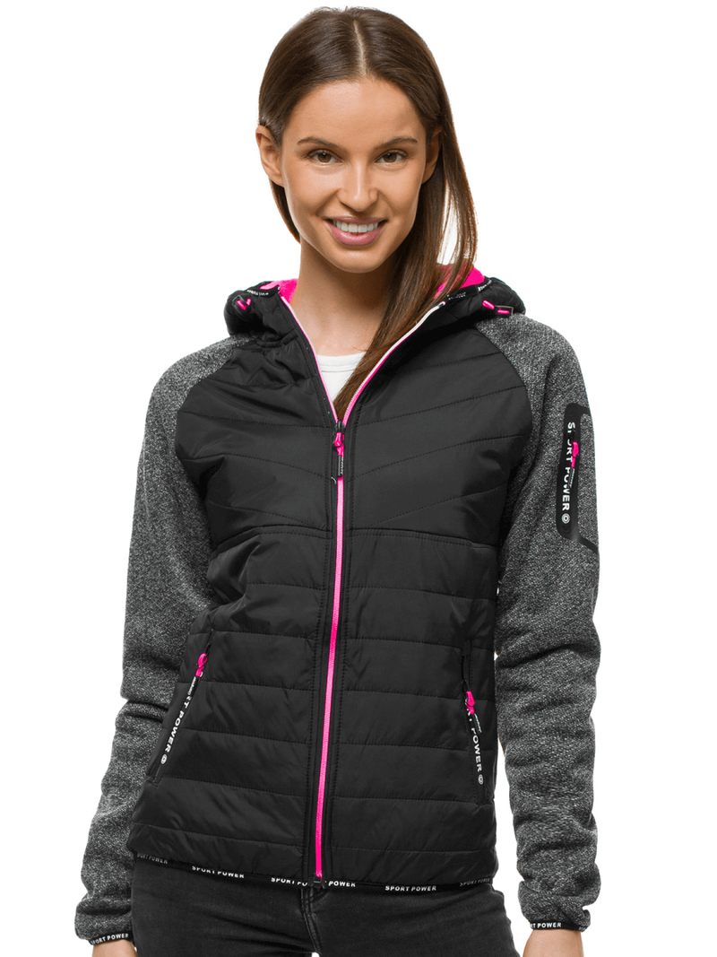 Куртка жіноча Чорна OZONEE JS/KSW4004