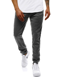 Штани спортивні чоловічі Темно-сіро-Чорні OZONEE JS/JZ11006