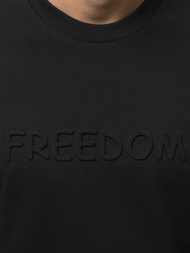 Bluza męska crewneck czarna OZONEE B/21402040Z