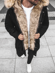 Куртка чоловіча Чорна OZONEE O/5578Z  