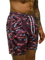 Шорти чоловічі Бордовi OZONEE JS/ST072