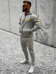 Komplet dresowy męski szary OZONEE JS/C8117