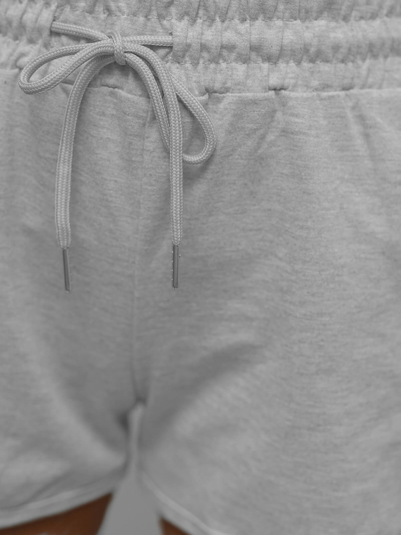 Spodenki dresowe damskie szare OZONEE JS/8K1256/2Z