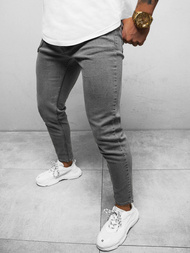 Spodnie jeansowe męskie szare OZONEE O/WE1045