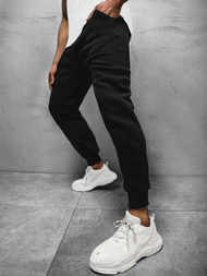 Spodnie dresowe męskie czarne OZONEE O/12110