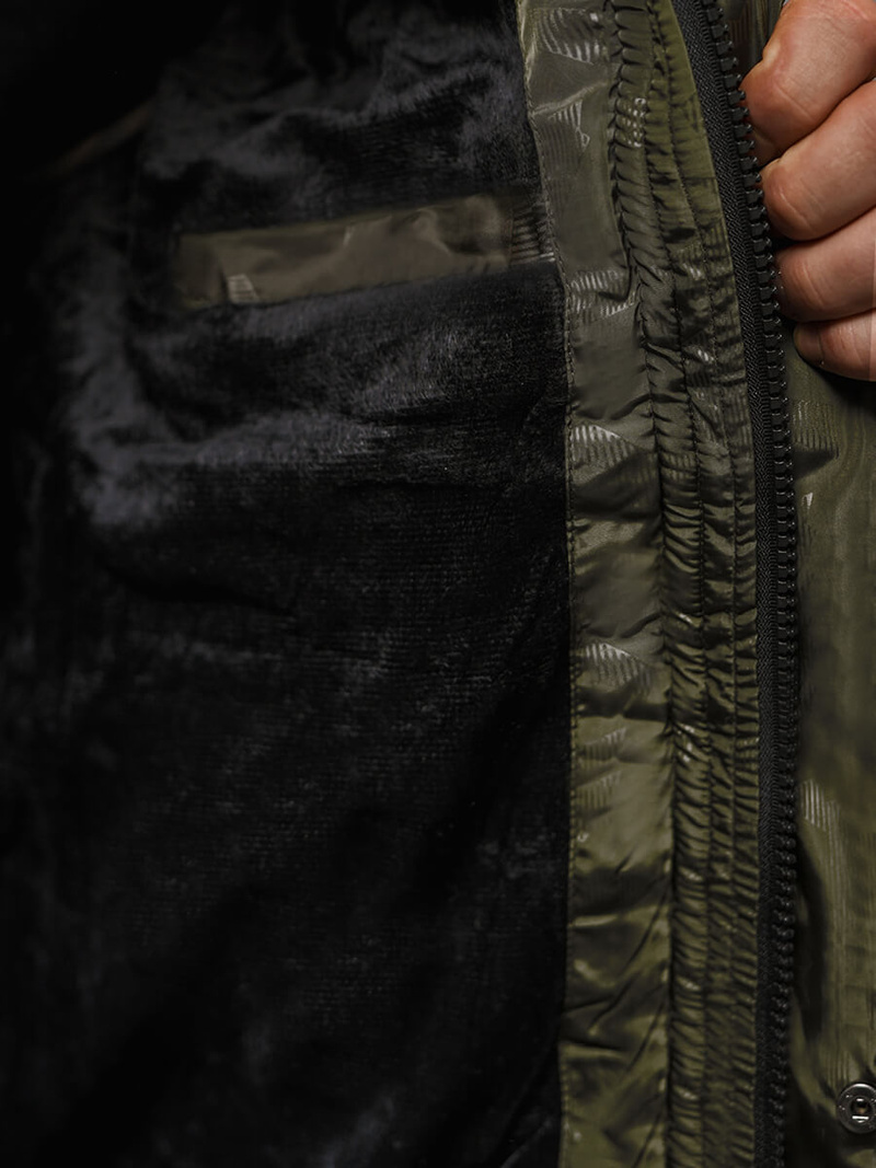 Куртка чоловіча Зелена OZONEE JS/27M8109