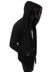 Толстовка чоловіча Чорна OZONEE MACH/2138